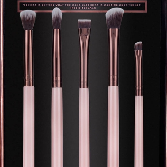 Luxie Rose Gold Collection Eye Essential Brush Set - Picture 4 of 7